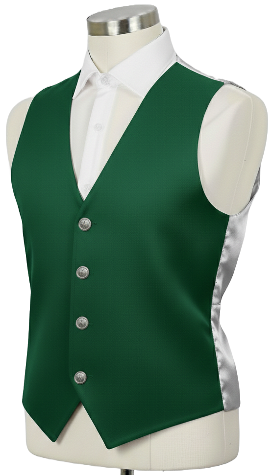 ווסט ירוק כסף לפורים - עיצוב אישי