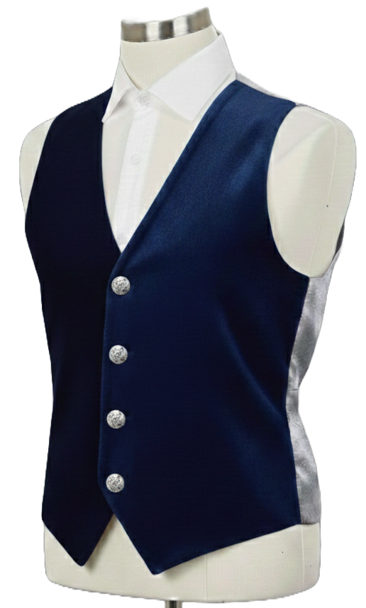 ווסט קטיפה כחול רויאל - עיצוב יוקרתי